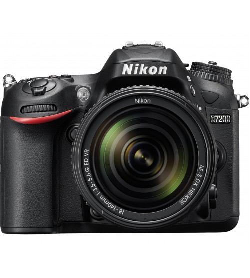 Nikon D7200 Kit 18-140mm f/3.5-5.6G ED VR (Promo Cashback Rp 1.000.000 + Free Vest Nikon)